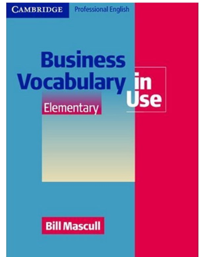 Business Vocabulary in Use Elementary